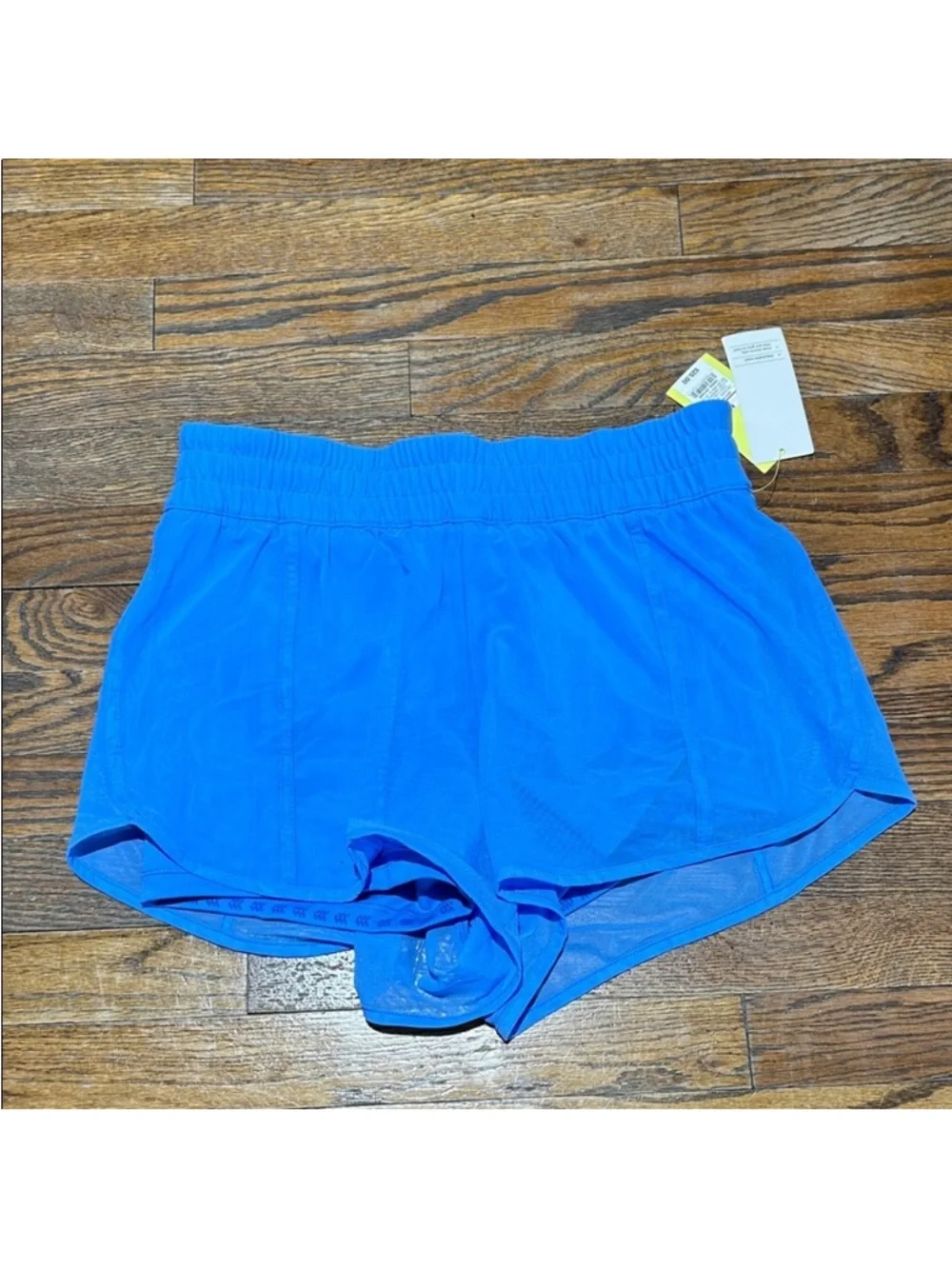 Blue Women's Athletic Shorts - Lightweight Running Shorts - Picture 1 of 7